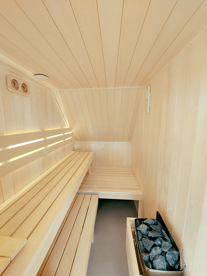Sauna fińska zbudowana przez firmę Saunar
