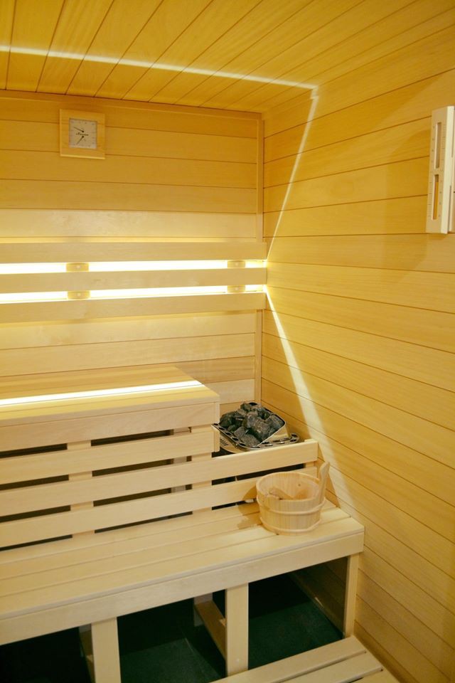 Sauna sucho-parowa – realizacja Bojano