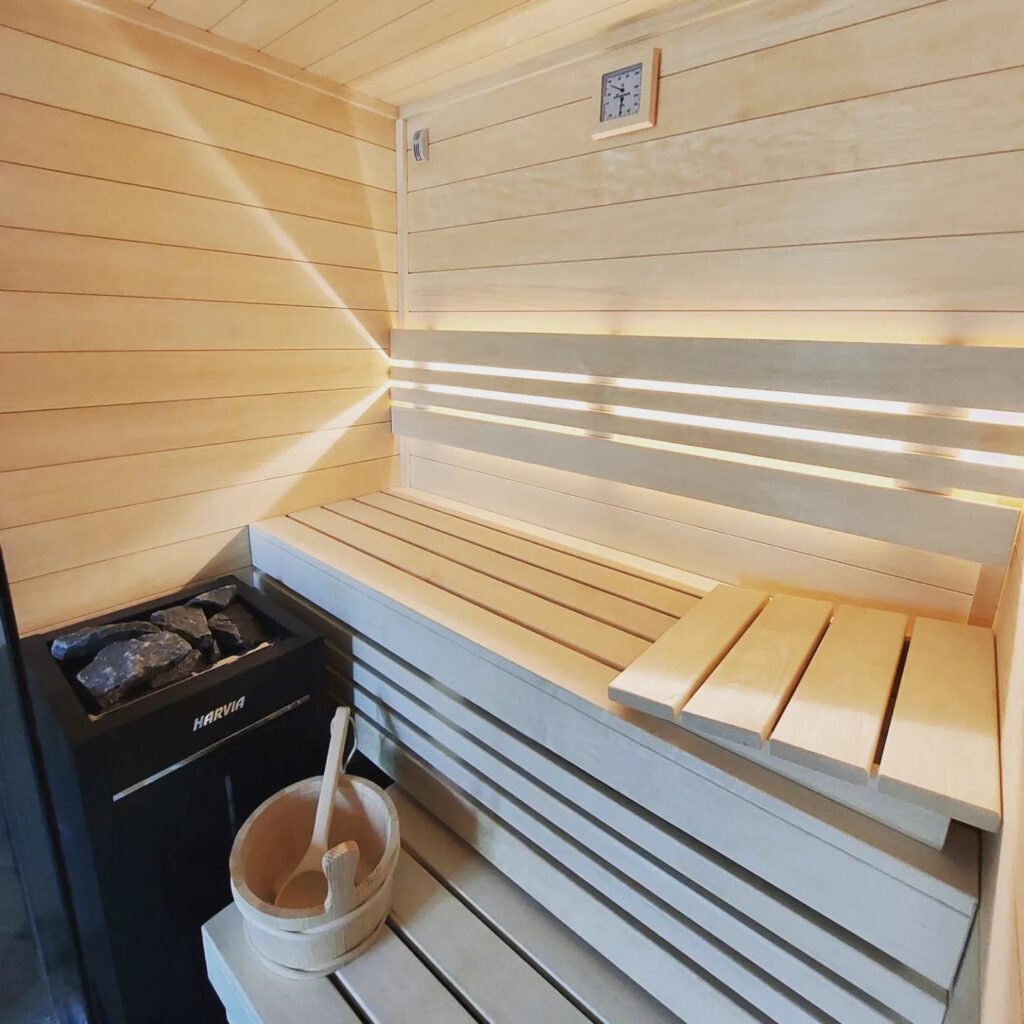 Sauna sucha realizacja w Łebie