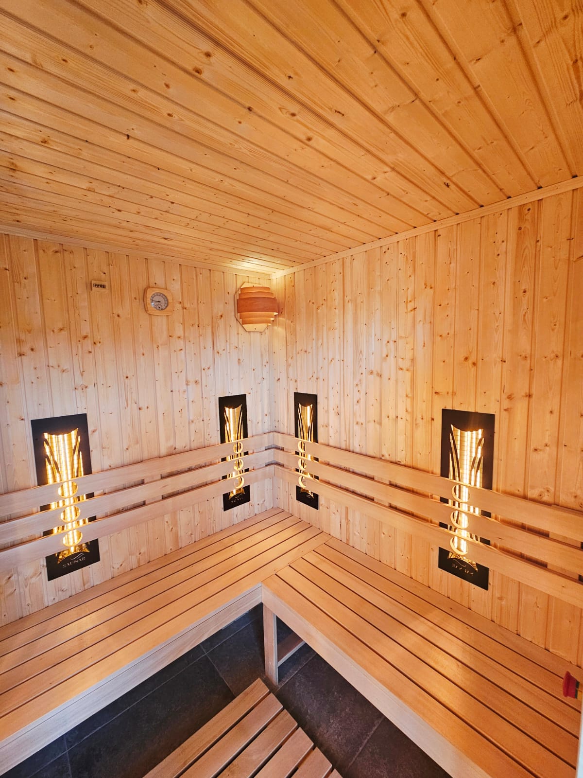 Sauna infrared – realizacja Bojano