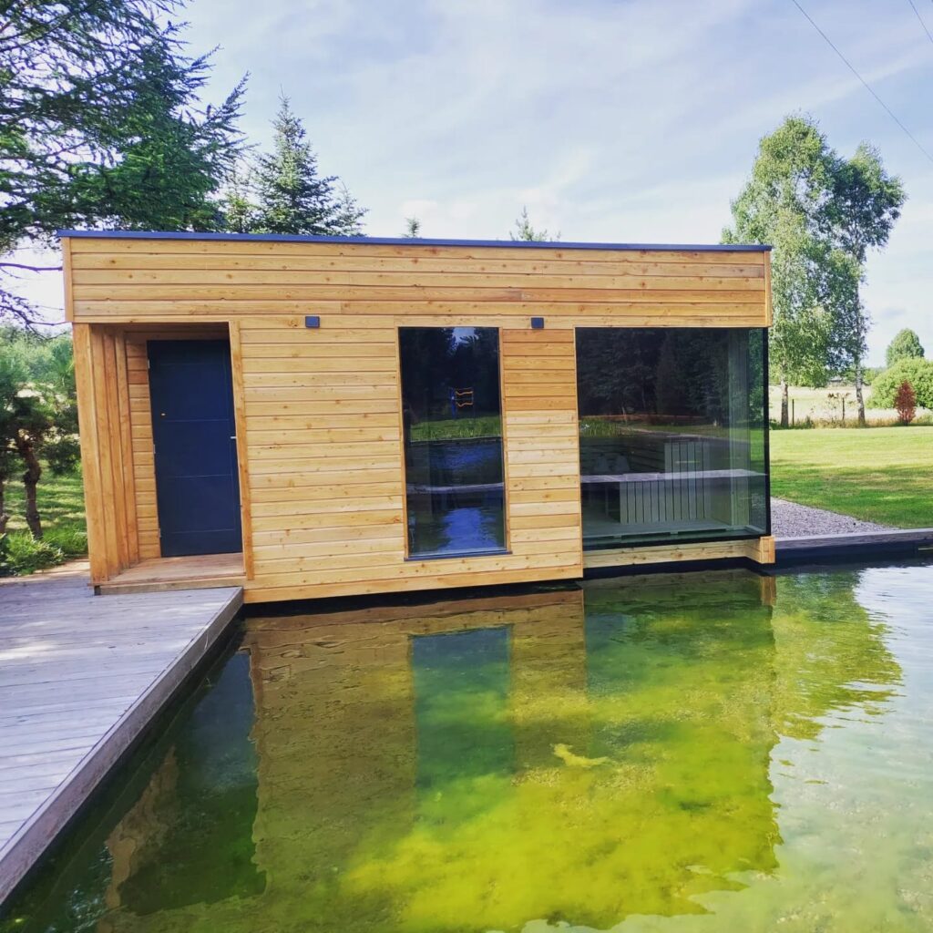 Sauna ogrodowa – realizacja Zgierz