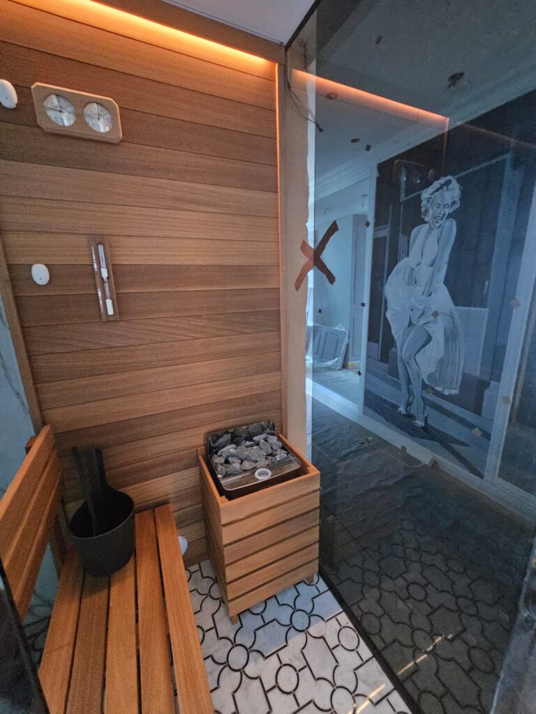 Sauna sucho-parowa – realizacja Konin