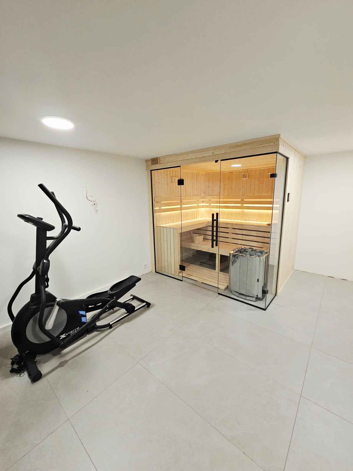 Sauna sucho-parowa – realizacja Płock