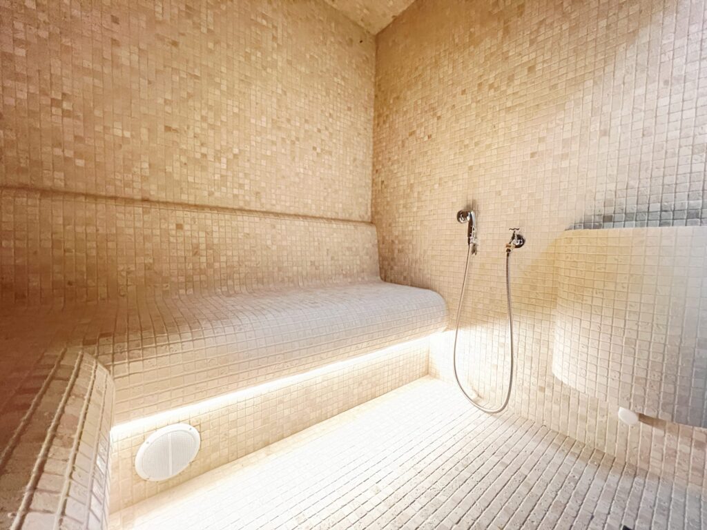 Łaźnia parowa – realizacja Warszawa