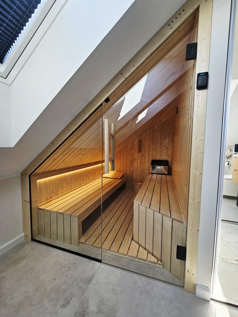 Sauna fińska – realizacja Inowrocław